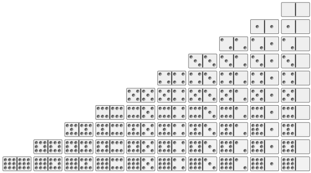 9x9 Domino Set